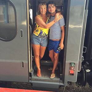 Larisa and Yuri have already managed to go on vacation together. Photo: Instagram.com/Larakopenkina. 