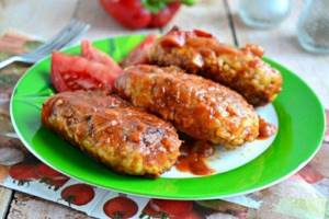 Lazy cabbage rolls with minced chicken - What to cook with minced chicken