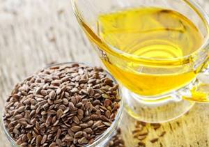 Flaxseed oil is used both inside and outside the breast