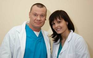 Maria Gorban and Vladislav Galkin in the TV series “I’m Flying”
