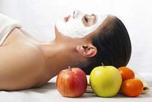 Face mask with apple. Apple face mask 