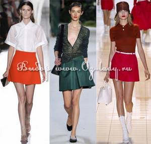 models of fashionable skirts spring summer 2013
