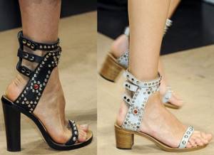 Fashionable women&#39;s shoes Isabel Marant collection