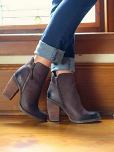 fashionable ankle boots photo