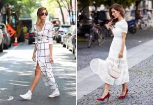 fashionable images summer 2020 with a dress