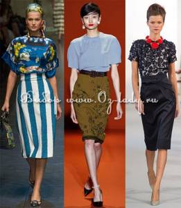 fashionable skirts for women spring summer 2013