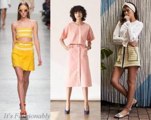Модные юбки весна лето 2018