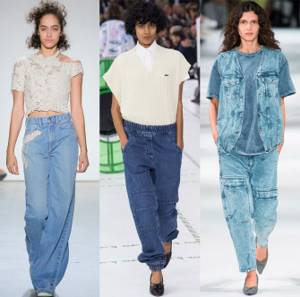 Fashionable women&#39;s jeans 2018