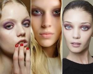 Модный макияж для голубых и карих глаз 2015