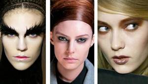 Модный макияж Футуристические и Панк Тенденции