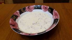 Milk soup with buckwheat – picture
