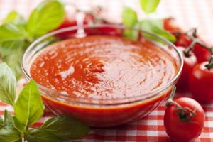 Mild tomato sauce for fish