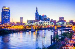 Nashville is one of the US cities with the most beautiful girls. Tennessee 