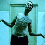 Lack of sleep will turn you into a vegetable (still from the film “The Machinist”)