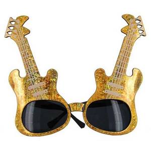 Необычные очки гитары, помогут привлечь к себе внимание.