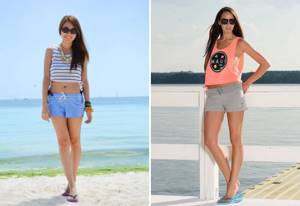 shoes for beach shorts