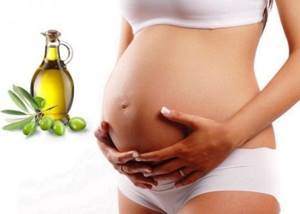 olive oil for stretch marks during pregnancy