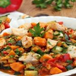 Vegetable stew for fish
