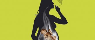 Патологии детей, рожденных от курящих матерей