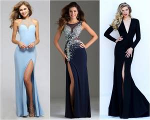 Dresses with slit for prom 2016