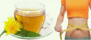 Weight loss from tea