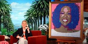 portrait of Oprah Winfrey