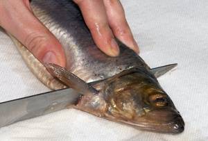Dry salting of herring at home: recipe and cooking time