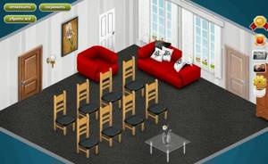 An example of a room for holding an Avatars competition