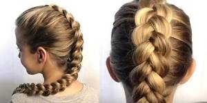 Simple and beautiful hairstyles for school in 5 minutes 18