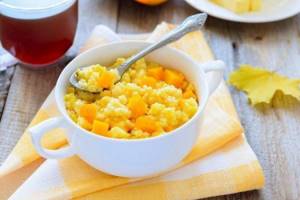 Millet porridge with pumpkin - What to cook with pumpkin
