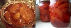 package quince jam into jars