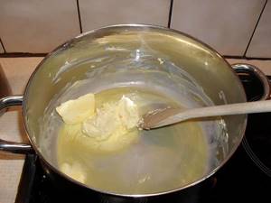 melt the margarine