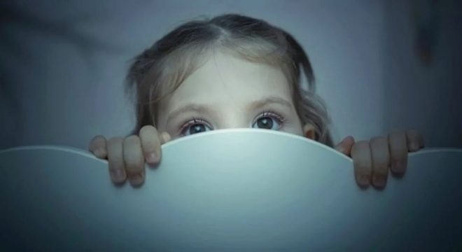 A 4-year-old child is afraid to sleep without light