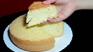 sponge cake recipe from the cookbook