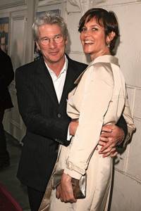 Richard met Alejandra while still officially married to Carey Lowell