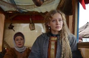 The role of Ustinya in the TV series “Golden Horde” became another success of the actress