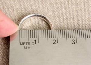 Самостоятельное определение размера кольца