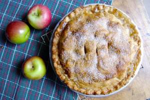 Charlotte with apples, recipe without oil