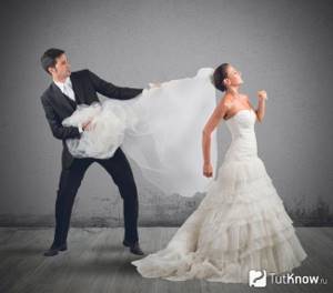 Runaway bride syndrome in a girl