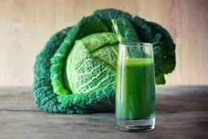 savoy cabbage juice