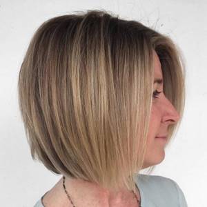 medium haircuts for women over 50