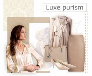 Стиль в одежде - luxe purism
