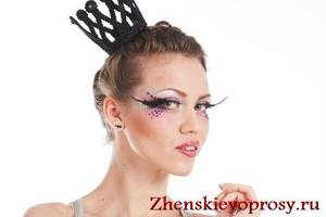 Stylish fantasy makeup