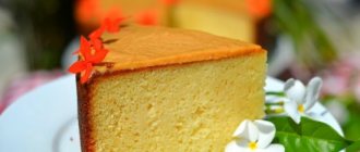 Dry sponge cake is a simple base for wonderful cakes. Recipe and technology for baking dry biscuits 
