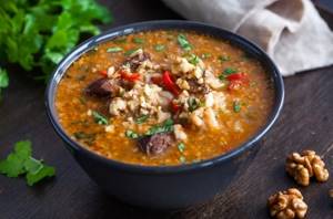 Kharcho soup spicy