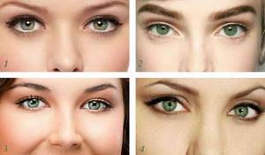 свадебный макияж для зеленых глаз