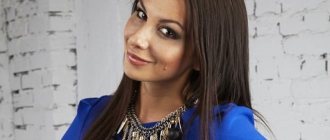 TV presenter Anna Grachevskaya