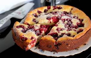 Curd Pie with Raspberries / Raspberry-Ricotta Cake: ladaland ...