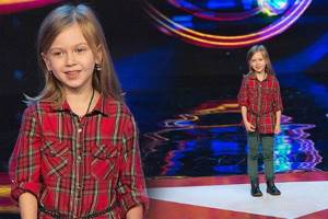 At the age of 6, the daughter of Sergei Svetlakov made her debut in the Comedy Battle show