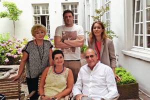 On holidays, the family gathers at the TV presenter’s country house